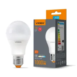 LED лампа VIDEX A60e 12V 10W E27 4100K LED лампа VIDEX A60e 12V 10W E27 4100K