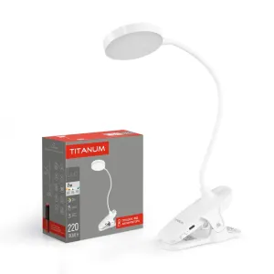 LED лампа настi с аккумулятором TITANUM TLTF-013W 7W 3000-6000K LED лампа настi с аккумулятором TITANUM TLTF-013W 7W 3000-6000K