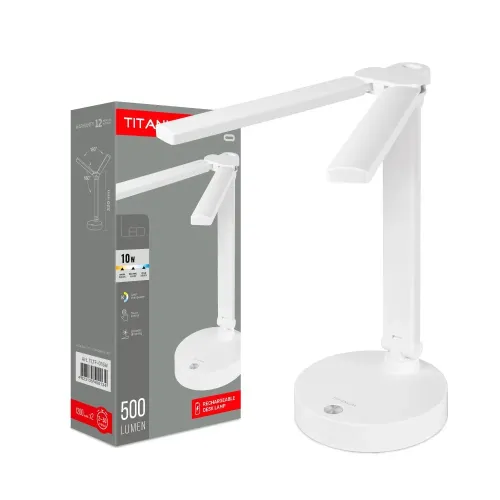 LED лампа настольная с аккумулятором TITANUM TLTF-015W 10W 3000-6000K LED лампа настольная с аккумулятором TITANUM TLTF-015W 10W 3000-6000K