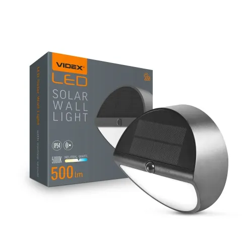 LED світильник автономний настінний IP54 VIDEX VL-BHSO-002-S 500Lm 5000K LED світильник автономний настінний IP54 VIDEX VL-BHSO-002-S 500Lm 5000K