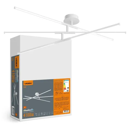 LED светильник потолочный VIDEX CLD013 40W 3000-4000-6000K White LED светильник потолочный VIDEX CLD013 40W 3000-4000-6000K White