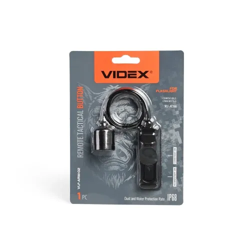 Выносная тактическая кнопка VIDEX VLF-ARM-02 к фонарику Выносная тактическая кнопка VIDEX VLF-ARM-02 к фонарику