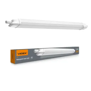 LED світильник IP65 лінійний магістральний VIDEX BNWL04 20W 0.6М 5000K 220V LED світильник IP65 лінійний магістральний VIDEX BNWL04 20W 0.6М 5000K 220V