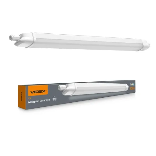 LED світильник IP65 лінійний магістральний VIDEX BNWL04 20W 0.6М 5000K 220V LED світильник IP65 лінійний магістральний VIDEX BNWL04 20W 0.6М 5000K 220V