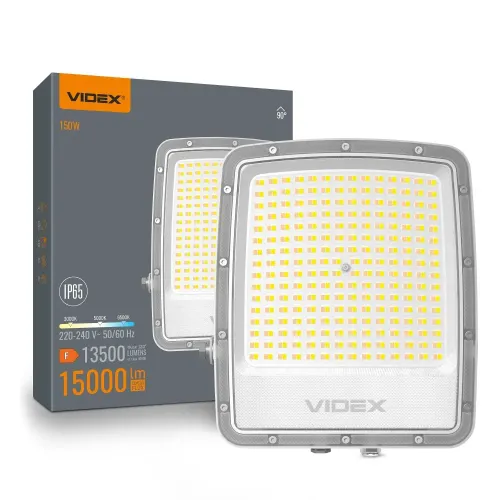 LED прожектор VIDEX F5 150W 3000-5000-6500K 230V White (VL-F5-150CW) LED прожектор VIDEX F5 150W 3000-5000-6500K 230V White (VL-F5-150CW)