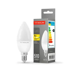 LED лампа TITANUM C37 6W E14 3000K LED лампа TITANUM C37 6W E14 3000K