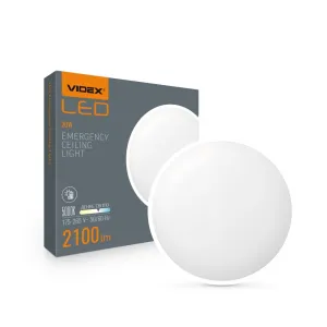 LED Світильник аварійний накладний VIDEX VL-CLR-EM200-2 20W 5000K 220V LED Світильник аварійний накладний VIDEX VL-CLR-EM200-2 20W 5000K 220V