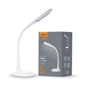 LED лампа настільна VIDEX TF03W 8W 3000-5500K LED лампа настільна VIDEX TF03W 8W 3000-5500K