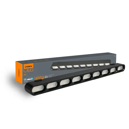 Светильник МАГНИТНЫЙ трековый VIDEX LD19B 18W 4000K 48V Black Светильник МАГНИТНЫЙ трековый VIDEX LD19B 18W 4000K 48V Black