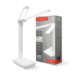 LED лампа настільна з акумулятором TITANUM TLTF-010W 7W 2700-6000K LED лампа настільна з акумулятором TITANUM TLTF-010W 7W 2700-6000K