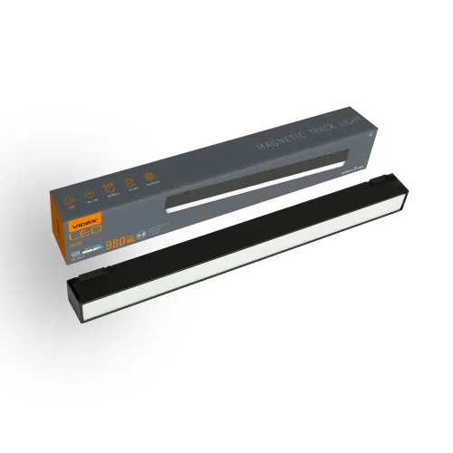 Світильник МАГНІТНИЙ трековий VIDEX LD430B 10.5W 30cm 4000K 48V Black Світильник МАГНІТНИЙ трековий VIDEX LD430B 10.5W 30cm 4000K 48V Black
