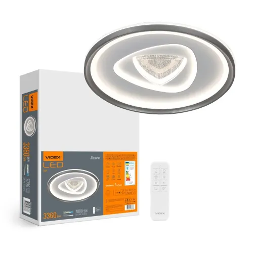 LED светильник функциональный VIDEX DECORA 56W VL-CLD-997-SL LED светильник функциональный VIDEX DECORA 56W VL-CLD-997-SL