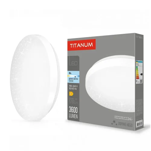LED светильник настенно-потолочный TITANUM 48W 5000K Звездное небо LED светильник настенно-потолочный TITANUM 48W 5000K Звездное небо