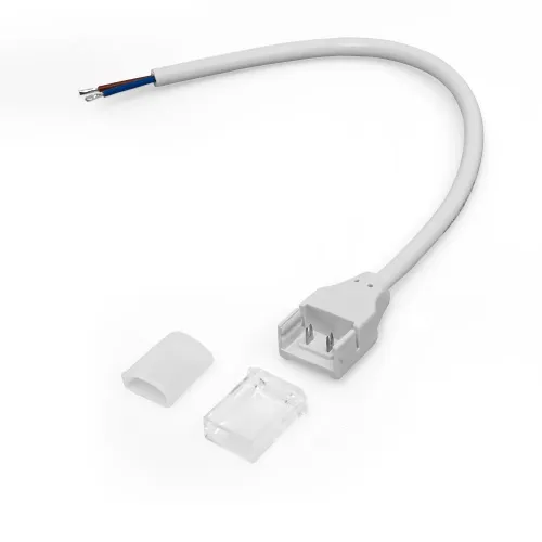 Конектор з кабелем + торцева заглушка для LED стрічки VIDEX VL-LST-CB65-FC02 Конектор з кабелем + торцева заглушка для LED стрічки VIDEX VL-LST-CB65-FC02