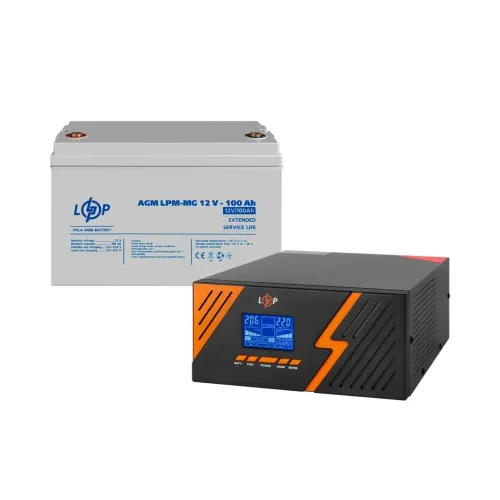 Комплект резервного живлення LP (LogicPower) ДБЖ + мультигелева батарея (UPS B1500 + АКБ MG 1200Wh) Комплект резервного живлення LP (LogicPower) ДБЖ + мультигелева батарея (UPS B1500 + АКБ MG 1200Wh)