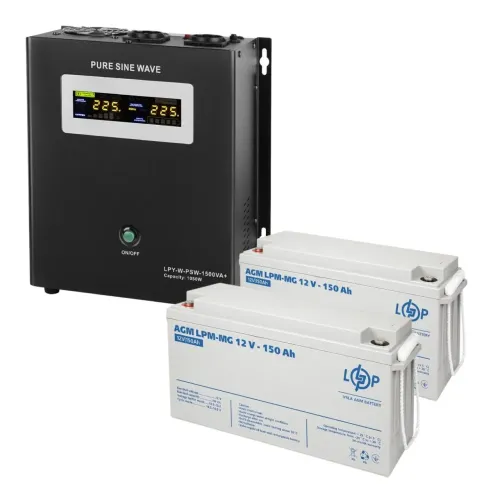 Комплект резервного питания LP (LogicPower) ИБП + мультигелевая батарея (UPS W1500 + АКБ MG 3600Wh) Комплект резервного питания LP (LogicPower) ИБП + мультигелевая батарея (UPS W1500 + АКБ MG 3600Wh)
