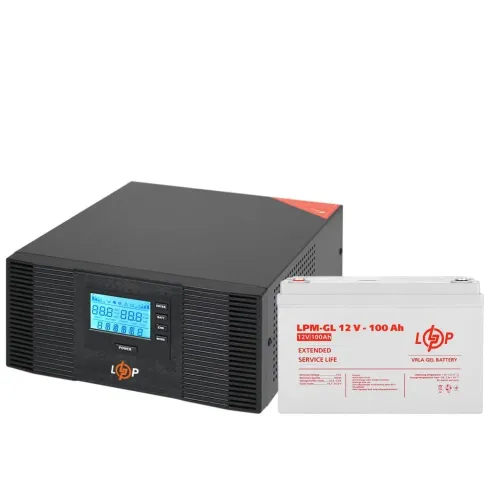 Комплект резервного питания LP (LogicPower) ИБП + гелева батарея (UPS B1500 + АКБ GL 1200W) Комплект резервного питания LP (LogicPower) ИБП + гелева батарея (UPS B1500 + АКБ GL 1200W)