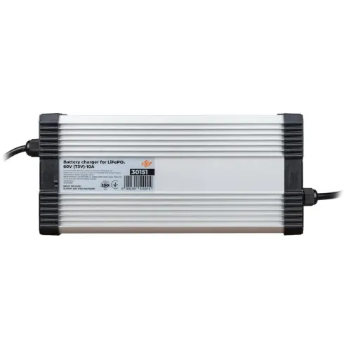 Зарядний пристрій для акумуляторів LiFePO4 60V (73V)-10A-600W Зарядний пристрій для акумуляторів LiFePO4 60V (73V)-10A-600W