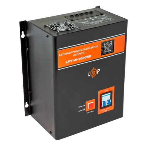 Стабілізатор напруги LPT-W-5000RD BLACK (3500W) Стабілізатор напруги LPT-W-5000RD BLACK (3500W)