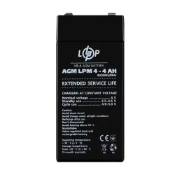 Акумулятор AGM LPM 4V - 4 Ah Акумулятор AGM LPM 4V - 4 Ah