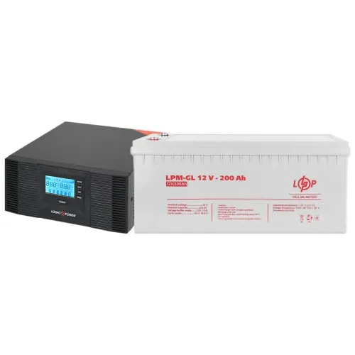 Комплект резервного питания LP (LogicPower) ИБП + гелева батарея (UPS B1500 + АКБ GL 2400W) Комплект резервного питания LP (LogicPower) ИБП + гелева батарея (UPS B1500 + АКБ GL 2400W)