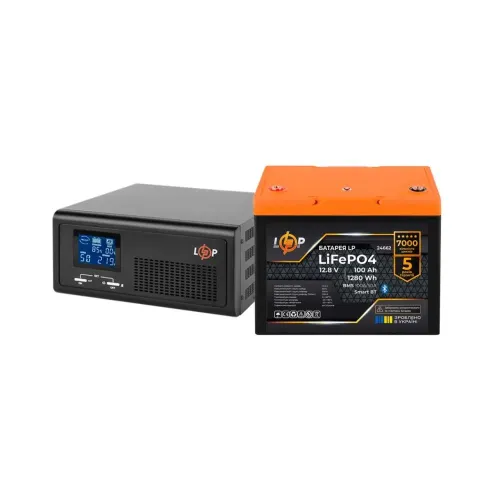 Комплект резервного питания LP(LogicPower) ИБП + литиевая (LiFePO4) батарея (UPS В1000 + АКБ LiFePO4 1280W) Комплект резервного питания LP(LogicPower) ИБП + литиевая (LiFePO4) батарея (UPS В1000 + АКБ LiFePO4 1280W)