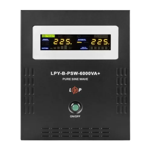 ДБЖ з правильною синусоїдою 48V LPY-B-PSW-6000VA+(4200Вт)10A/20A ДБЖ з правильною синусоїдою 48V LPY-B-PSW-6000VA+(4200Вт)10A/20A