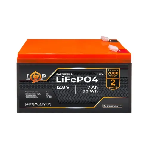 Аккумулятор LP LiFePО4 12,8V - 7Ah (90Wh) Аккумулятор LP LiFePО4 12,8V - 7Ah (90Wh)