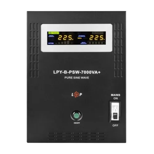 ДБЖ з правильною синусоїдою 48V LPY-B-PSW-7000VA+(5000Вт)10A/20A ДБЖ з правильною синусоїдою 48V LPY-B-PSW-7000VA+(5000Вт)10A/20A