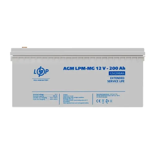 Аккумулятор мультигелевый LPM-MG 12V - 200 Ah Аккумулятор мультигелевый LPM-MG 12V - 200 Ah