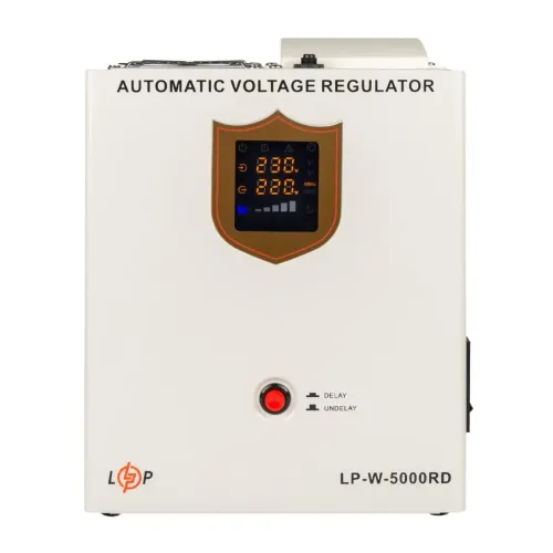 Стабилизатор напряжения LP-W-5000RD (3000Вт / 7 ступ) Стабилизатор напряжения LP-W-5000RD (3000Вт / 7 ступ)
