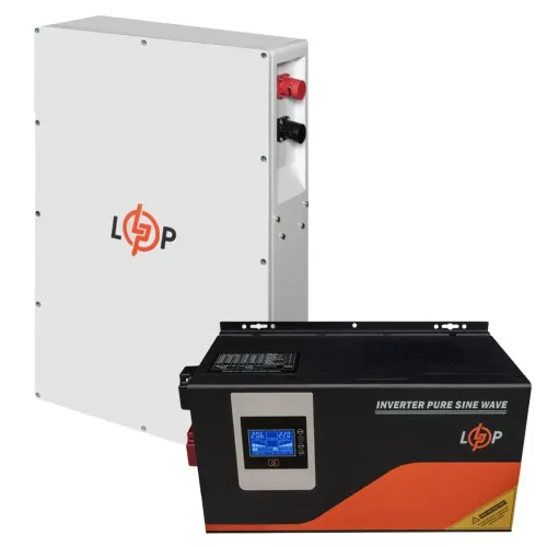 Комплект резервного живлення LogicPower ДБЖ 2000W + літієва (LiFePO4) батарея 5120Wh Комплект резервного живлення LogicPower ДБЖ 2000W + літієва (LiFePO4) батарея 5120Wh