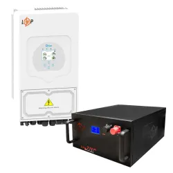 Комплект резервного живлення LogicPower 6000W + літієва (LiFePO4) батарея 11776 Wh Комплект резервного живлення LogicPower 6000W + літієва (LiFePO4) батарея 11776 Wh