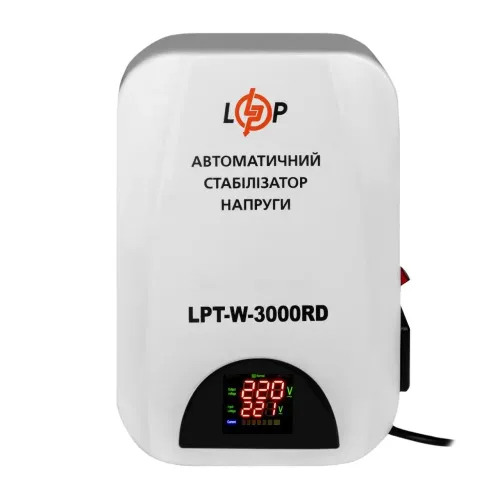 Стабілізатор напруги LPT-W-3000RD (2100Вт) Стабілізатор напруги LPT-W-3000RD (2100Вт)