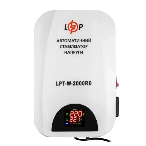 Стабилизатор напряжения LPT-W-2000RD (1400Вт) Стабилизатор напряжения LPT-W-2000RD (1400Вт)