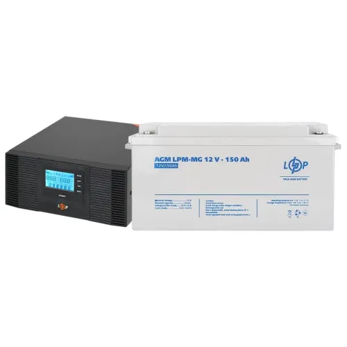Комплект резервного питания LP (LogicPower) ИБП + мультигелевая батарея (UPS B1500 + АКБ MG 1800W) Комплект резервного питания LP (LogicPower) ИБП + мультигелевая батарея (UPS B1500 + АКБ MG 1800W)