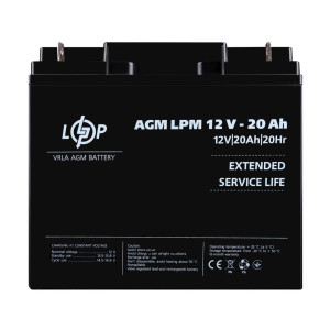 Аккумулятор AGM LPM 12V - 20 Ah Аккумулятор AGM LPM 12V - 20 Ah