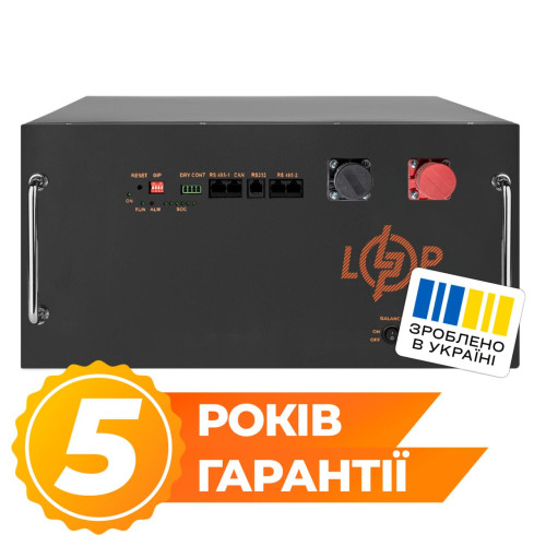 Аккумулятор LP LiFePO4 51,2 V-150 Ah (7680 Wh) (BMS JK 150 А/100 А) RM RS485/CAN BL Аккумулятор LP LiFePO4 51,2 V-150 Ah (7680 Wh) (BMS JK 150 А/100 А) RM RS485/CAN BL
