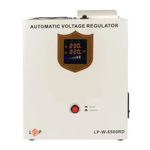 Стабилизатор напряжения LP-W-8500RD (5100Вт / 7 ступ) Стабилизатор напряжения LP-W-8500RD (5100Вт / 7 ступ)