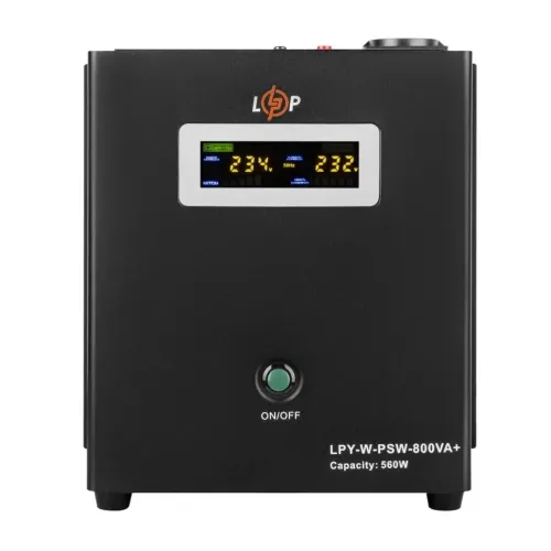 ИБП с правильной синусоидой 12V LPY-W-PSW-800VA+(560Вт)5A/15A ИБП с правильной синусоидой 12V LPY-W-PSW-800VA+(560Вт)5A/15A
