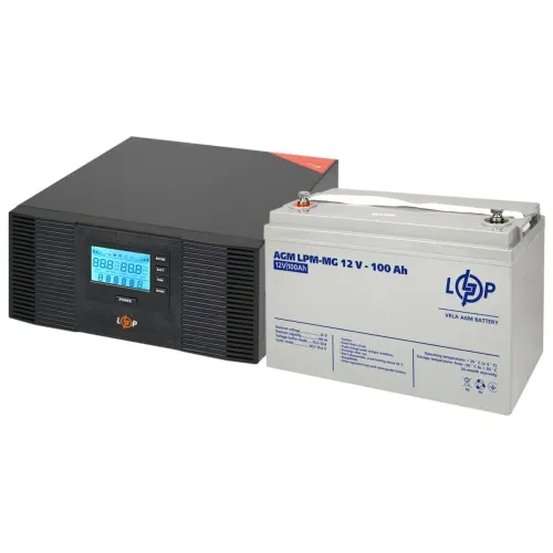 Комплект резервного живлення LP (LogicPower) ДБЖ + мультигелева батарея (UPS B1500 + АКБ MG 1200W) Комплект резервного живлення LP (LogicPower) ДБЖ + мультигелева батарея (UPS B1500 + АКБ MG 1200W)