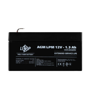 Аккумулятор AGM LPM 12V - 1.3 Ah Аккумулятор AGM LPM 12V - 1.3 Ah