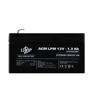 Аккумулятор AGM LPM 12V - 1.3 Ah Аккумулятор AGM LPM 12V - 1.3 Ah