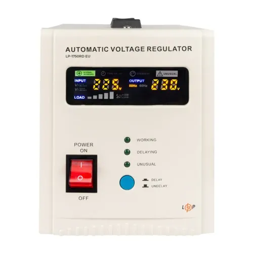 Стабилизатор напряжения LP-1750RD EU (1000Вт/7 ступ) Стабилизатор напряжения LP-1750RD EU (1000Вт/7 ступ)