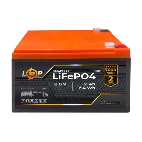 Аккумулятор LP LiFePО4 12V (12,8V) - 12 Ah (154Wh) Аккумулятор LP LiFePО4 12V (12,8V) - 12 Ah (154Wh)