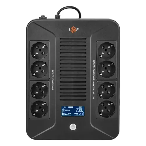 Линейно-интерактивное ИБП LP-1000VA-8PS (600Вт) Линейно-интерактивное ИБП LP-1000VA-8PS (600Вт)