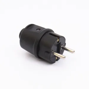 Вилка каучукова 407 2Р+РЕ IP44 LEE Вилка каучукова 407 2Р+РЕ IP44 LEE