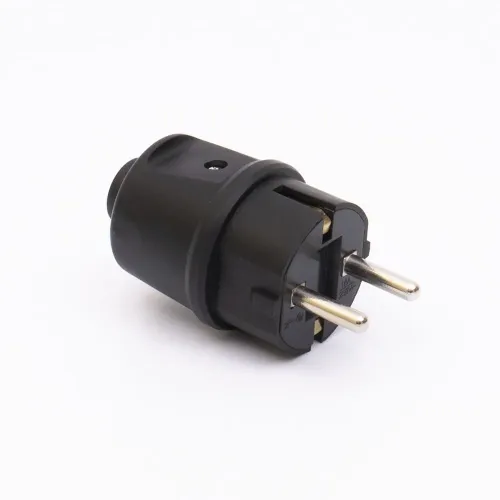 Вилка каучукова 407 2Р+РЕ IP44 LEE Вилка каучукова 407 2Р+РЕ IP44 LEE