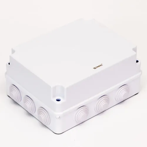Коробка розподільча вологостійка IP65 255х200х120 Коробка розподільча вологостійка IP65 255х200х120
