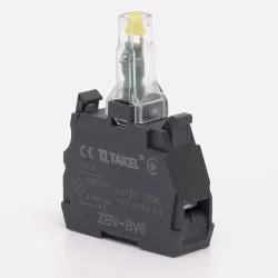 Блок світлодіодний TK5-M5 220V жовтий TAKEL Блок світлодіодний TK5-M5 220V жовтий TAKEL